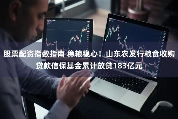 股票配资指数指南 稳粮稳心！山东农发行粮食收购贷款信保基金累计放贷183亿元